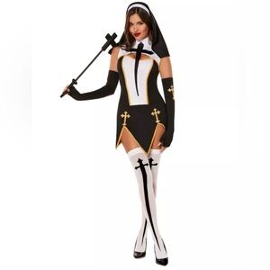 Sexy NUN Halloween costume. Never worn, and couldn’t return